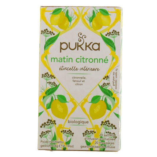 Pukka Matin Citronné Infusion Bio