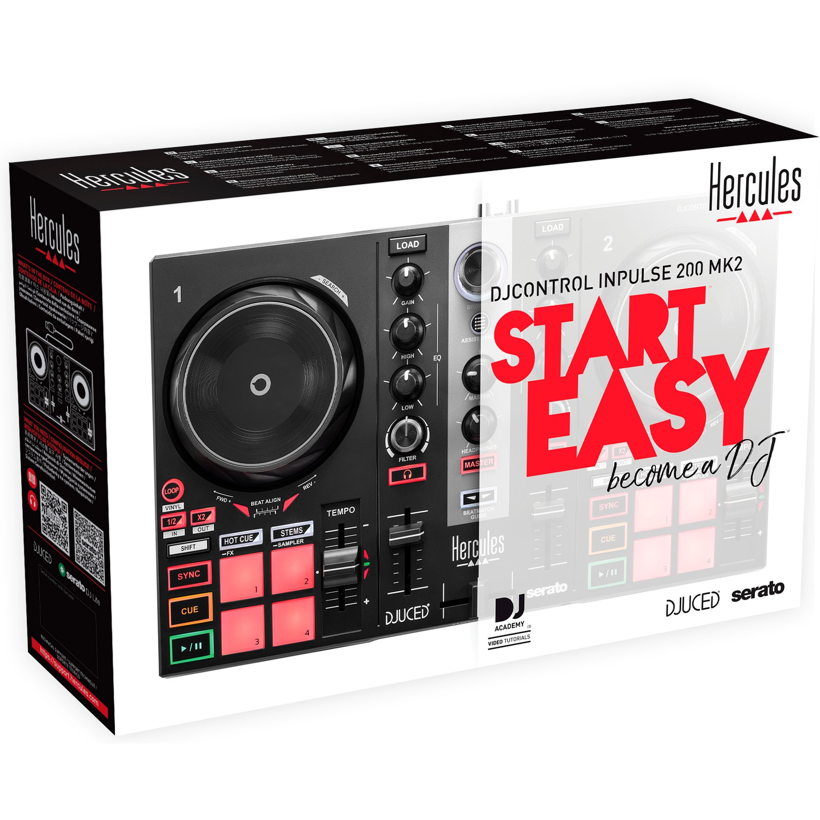 Hercules DJControl Inpulse 200 MK2 DJ-controller