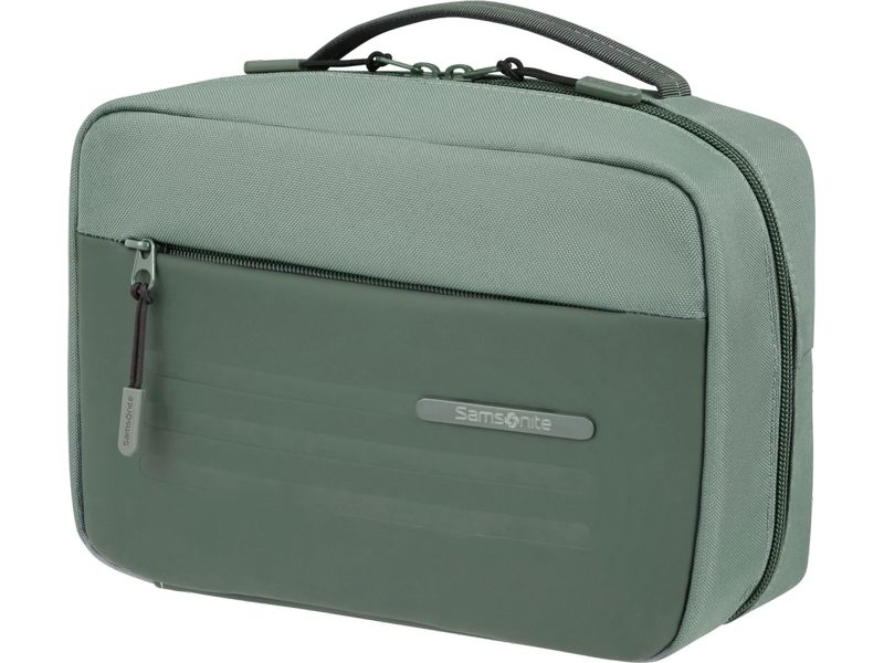 Samsonite Stackd Toilet Kit Hanging Olivgrün Kulturbeutel