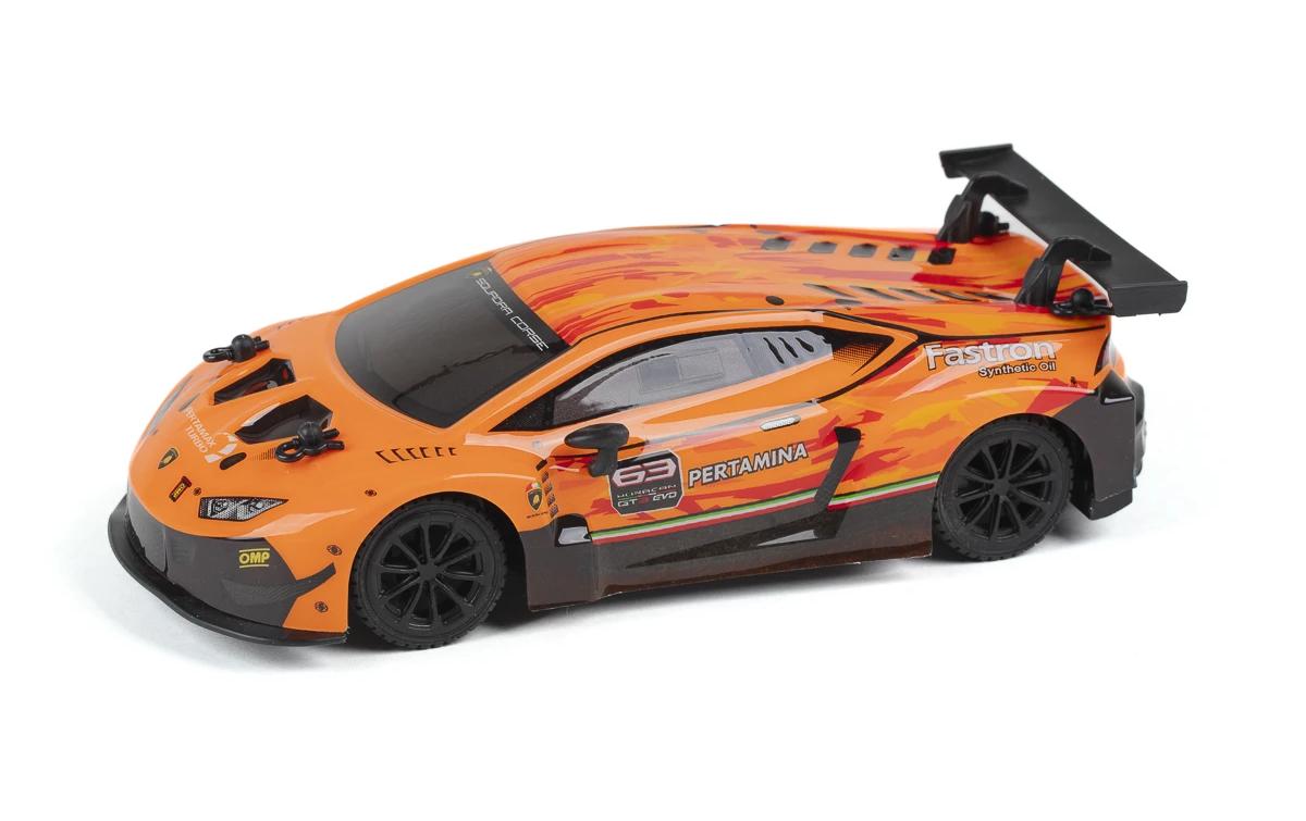 Auto Lamborghini Huracan GT3 Orange, 1:24Ferngesteuerter Sportwagen für Kinder ab 6 Jahren