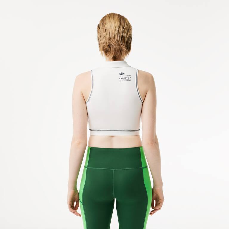 Brassière Sport inspiration polo Brassières & Leggings - Blanc - Lacoste - Femme