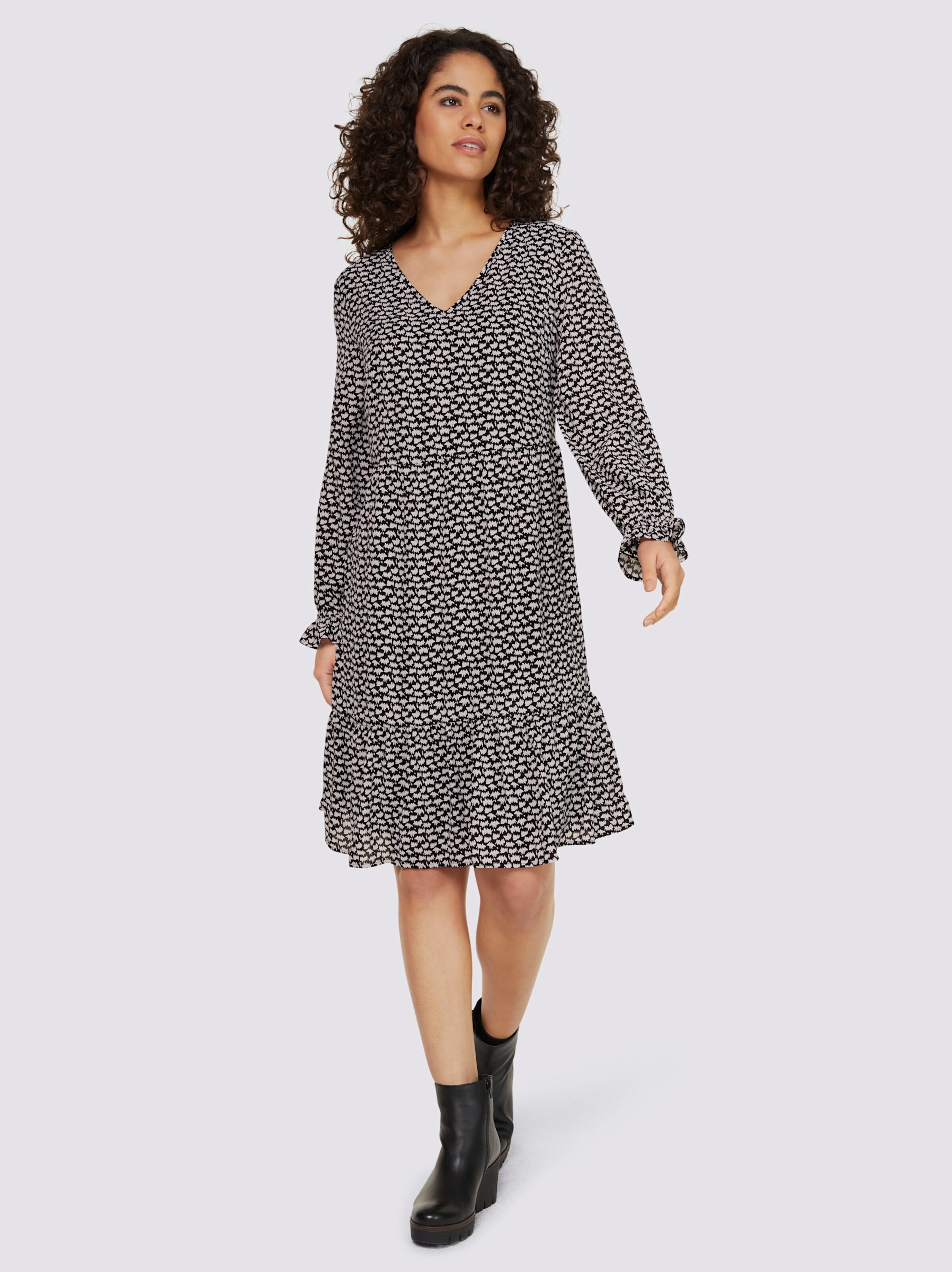 Druck-Kleid