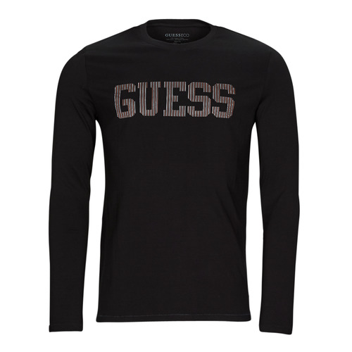 Guess - ERMAK CN LS TEE - Noir