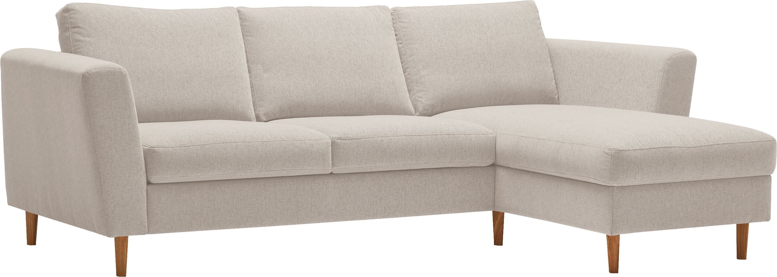 DIENER Ecksofa - Beige / B: 235.0 cm x T: 156.0 cm x H: 81.0 cm