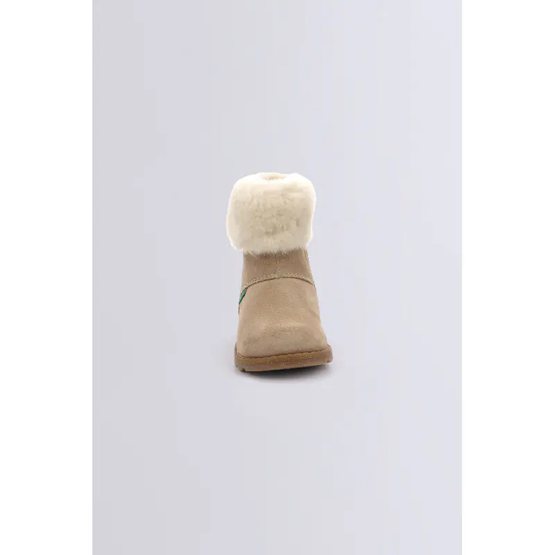 NONOFUR CHAMPAGNE BOOTS Cuir Fille