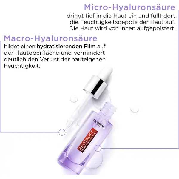 Anti-Falten Serum Filler Intensiv Aufpolsternd + Hyaluronsäure