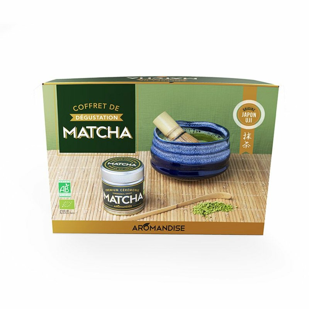Coffret de thé - dégustation du thé matcha