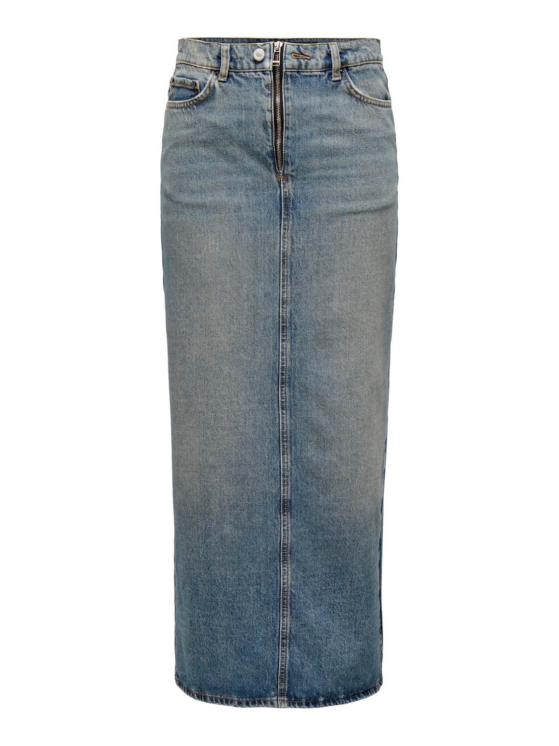 ONLBAXTER Jeansrock Medium Blue Denim