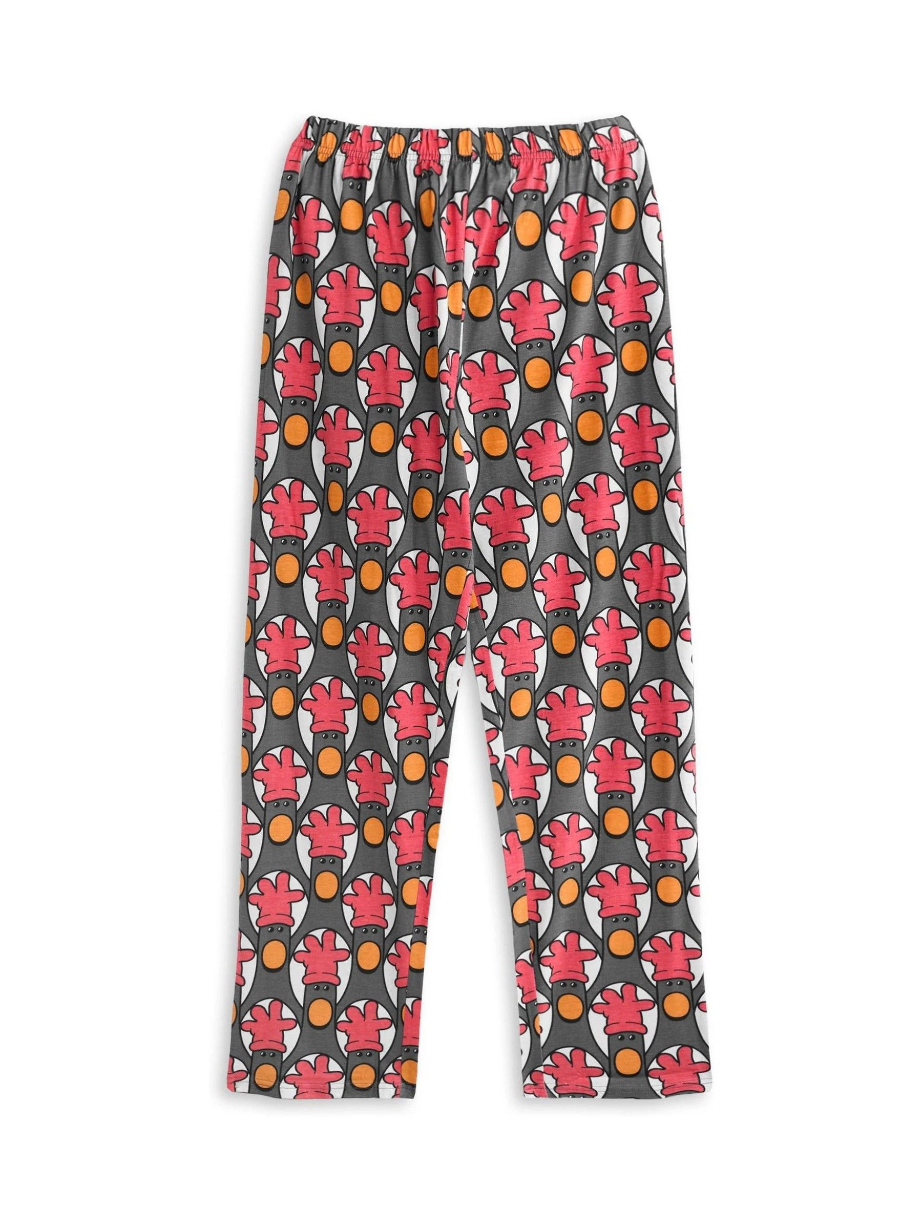 Roze - Vanilla Underground Wallace And Gromit herenpyjama's van 100% katoen