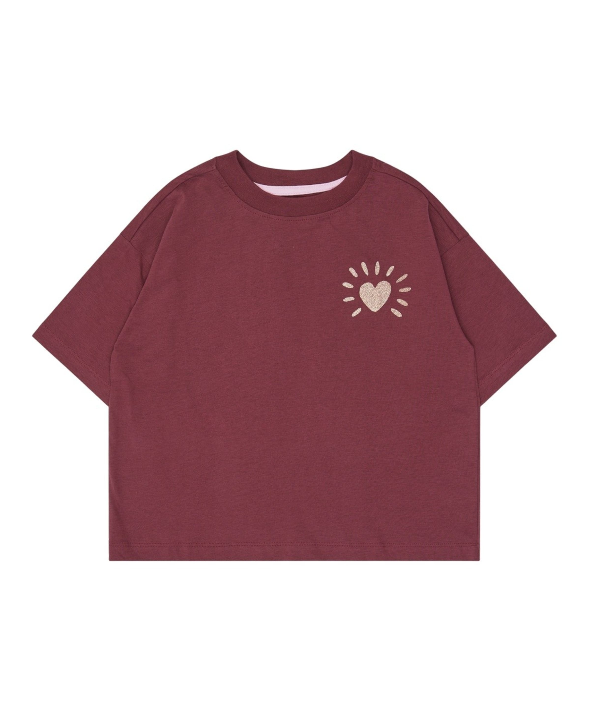THE NEW Meisjes T-shirt bordeaux