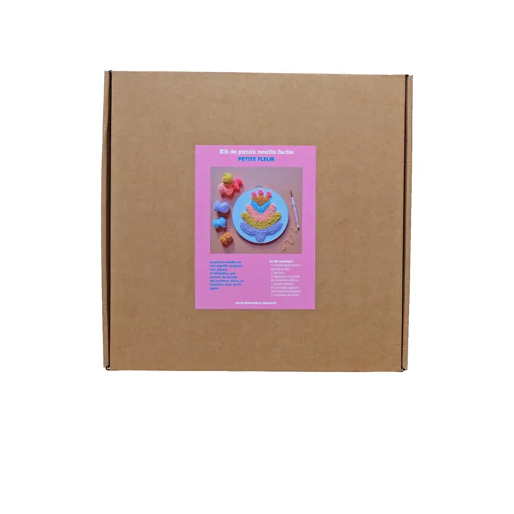 Chaumière Oiseau Kit DIY Punch needle Petite Fleur x Smallable
