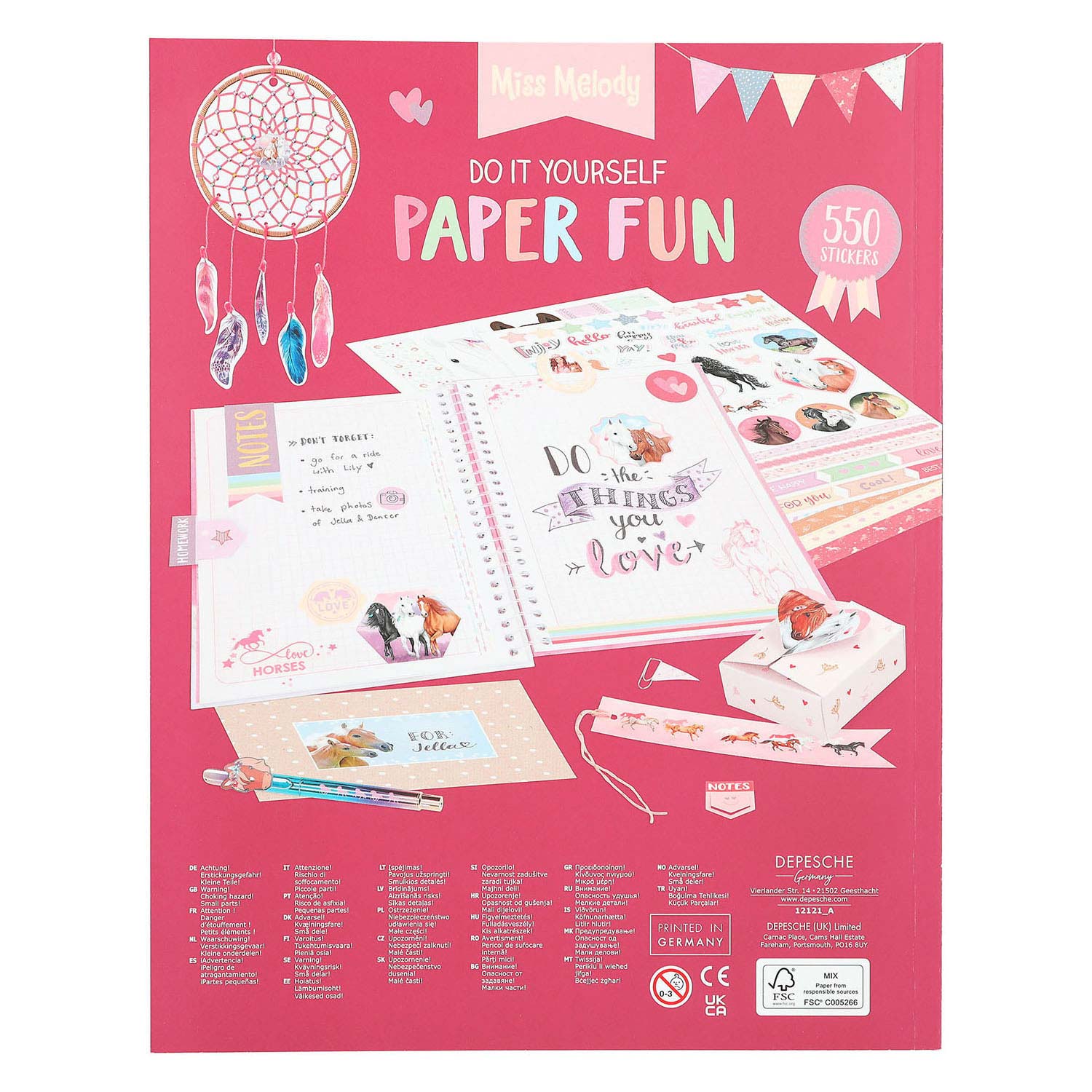 Miss Melody DIY Paper Fun Boek