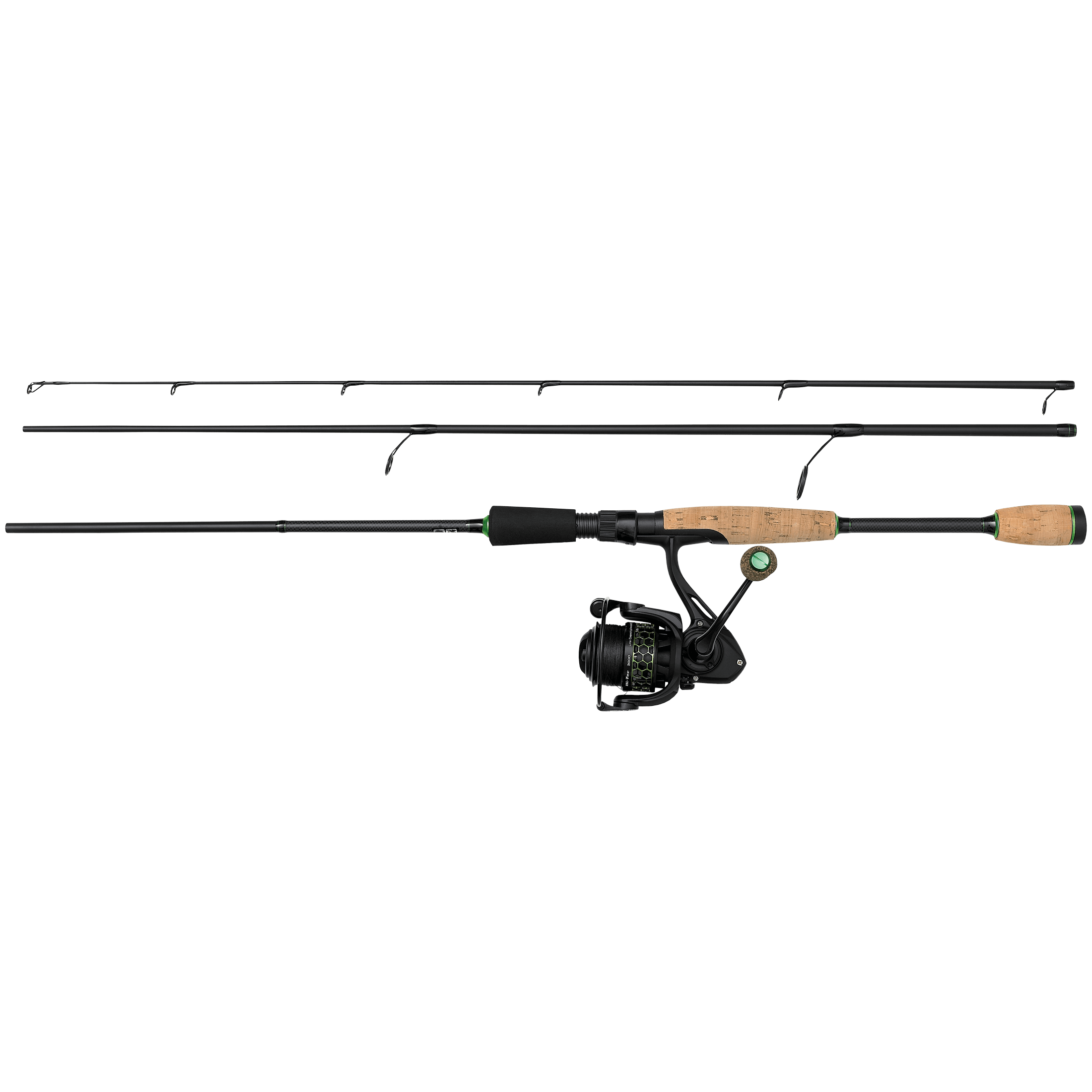 Kinetic Kinetic Hi-Tec Spin Combo 7' 5-25g 3pcs - Fiskesett