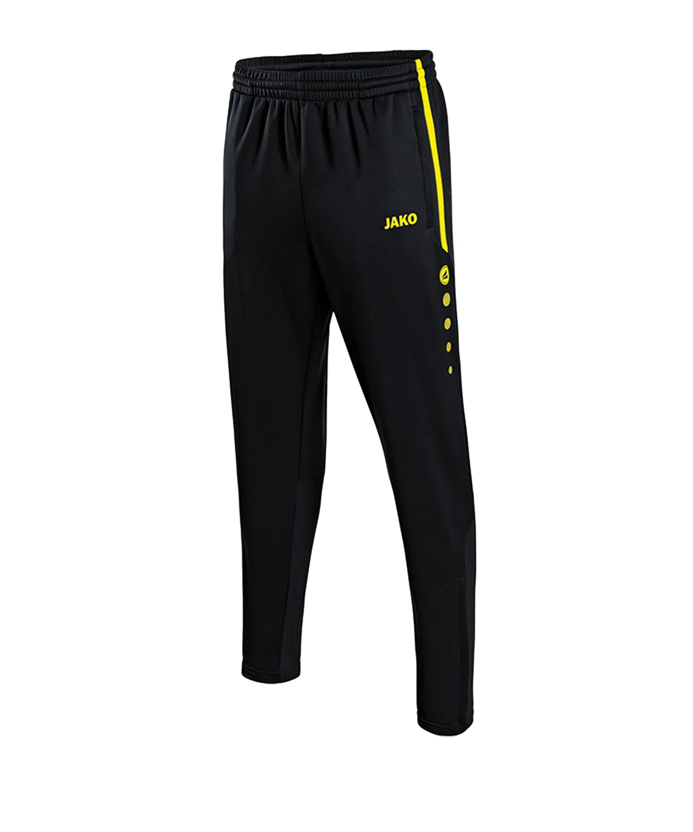 JAKO Active Trainingshose Schwarz Gelb F33