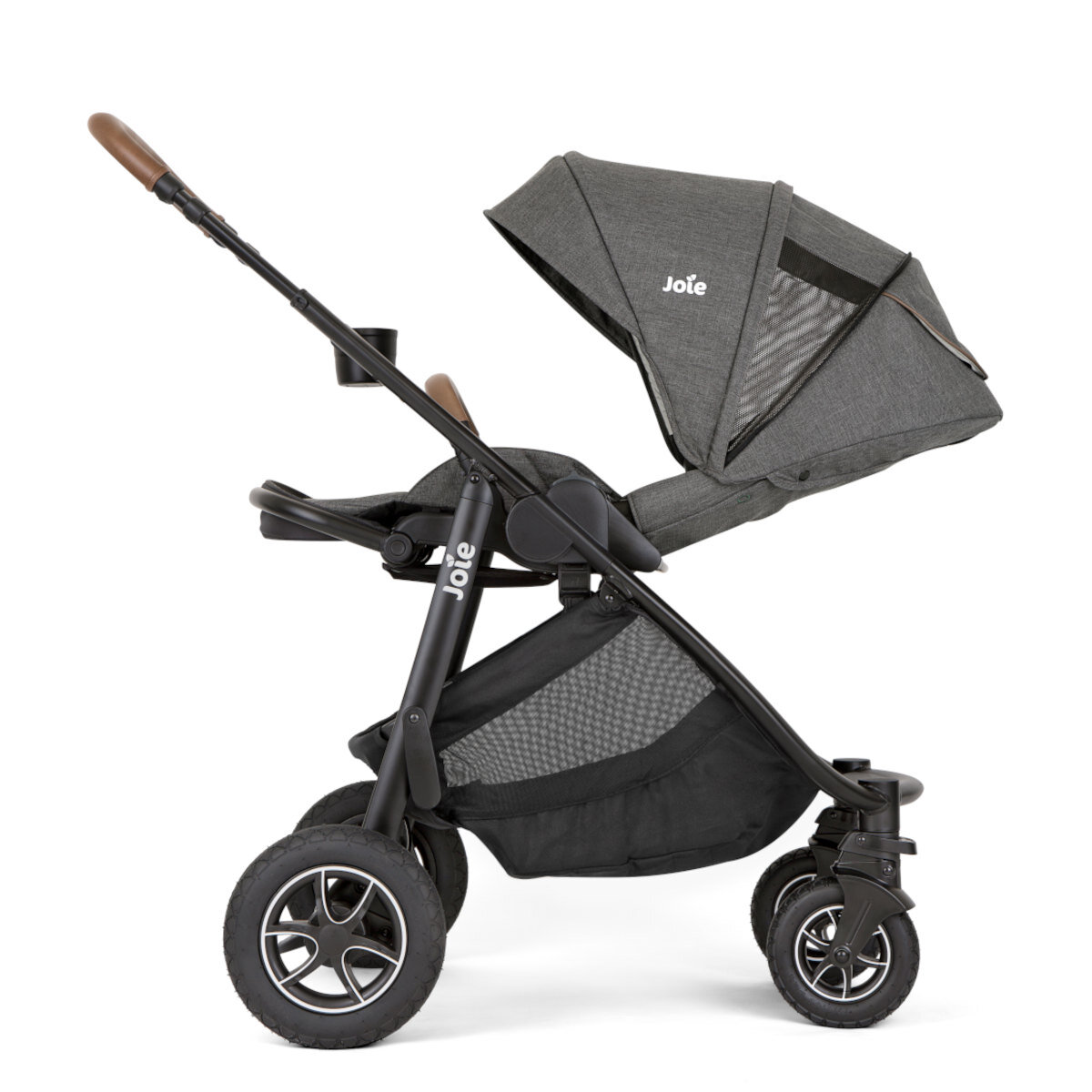 Joie Joie Kombi-Kinderwagen Versatrax Trio 3in1 Shell Gray - Cycle