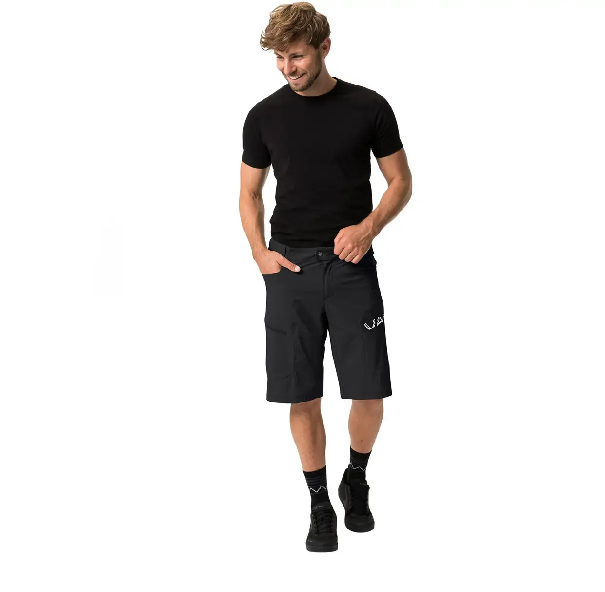 VAUDE Altissimo III MTB Fietsbroek Kort Zwart Heren