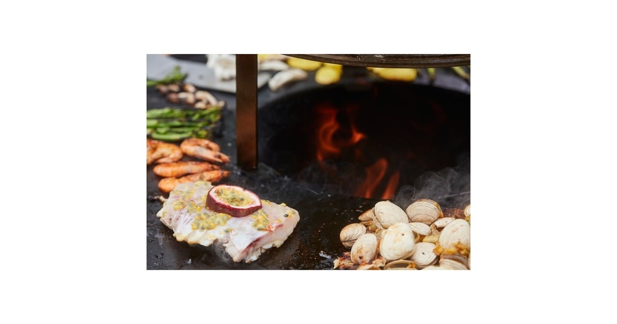 BarbecookNestor Island uit cortenstaal barbecue