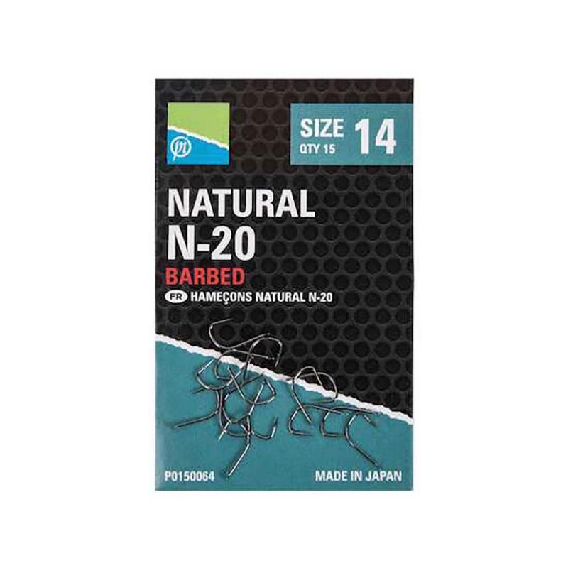Hameçon Coup Preston Innovations Natural N-20