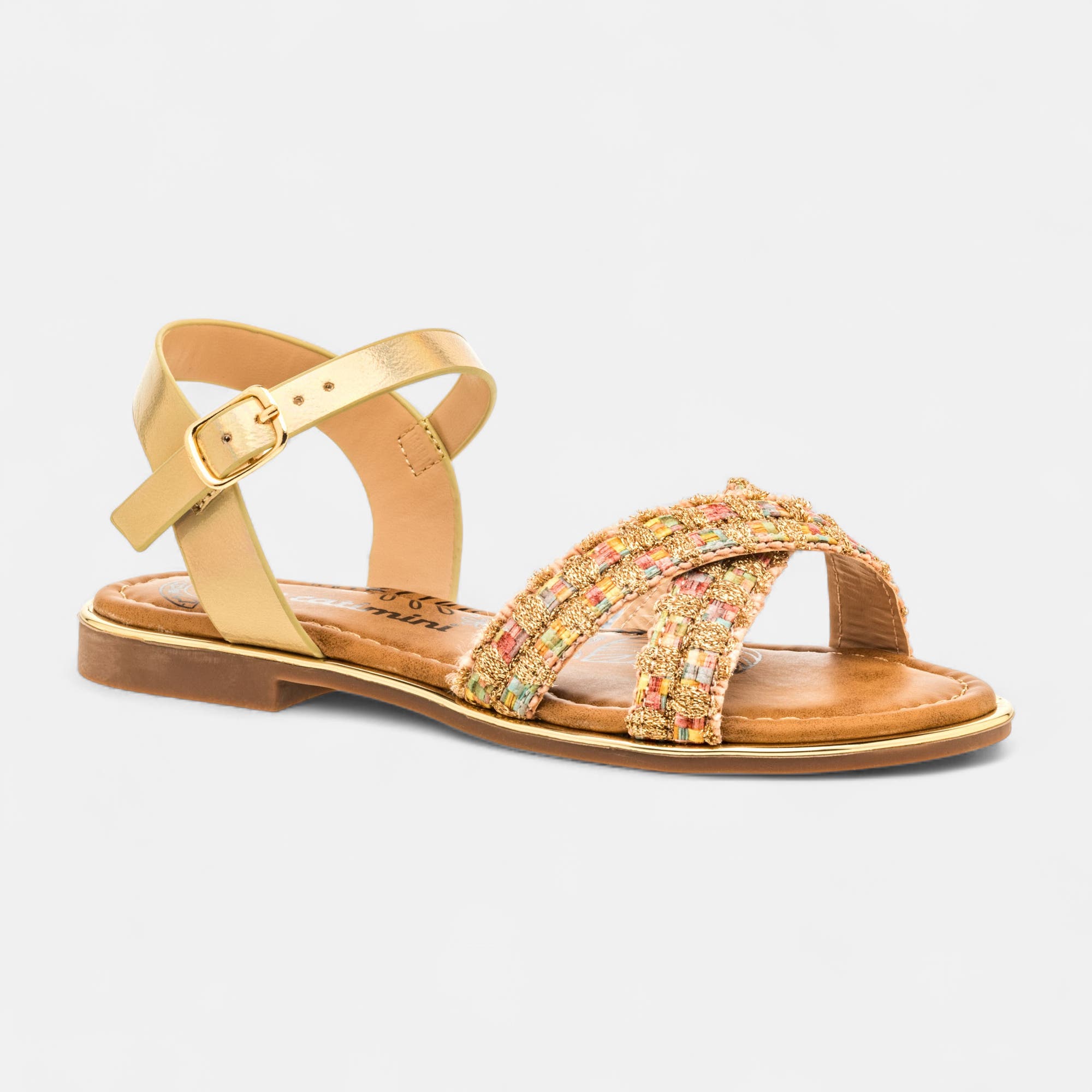 Nu-pieds Fille or