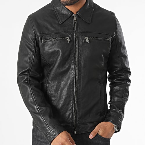 Veste Biker Camaron Noir