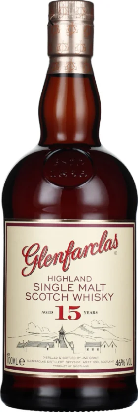 GLENFARCLAS 15 YEARS SINGLE MALT 70CL