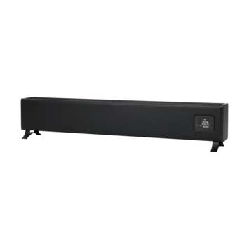Eurom Alutherm Baseboard 2000 Zwart met WiFi