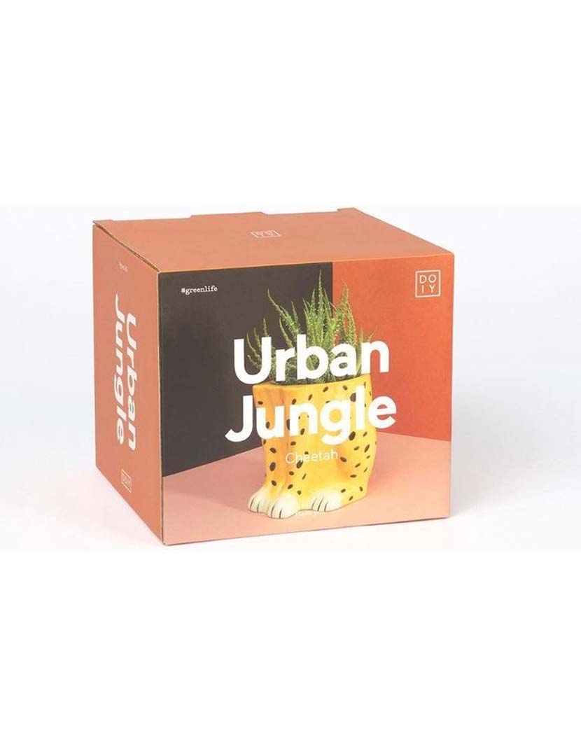 Urban Jungle Cheetah Pot