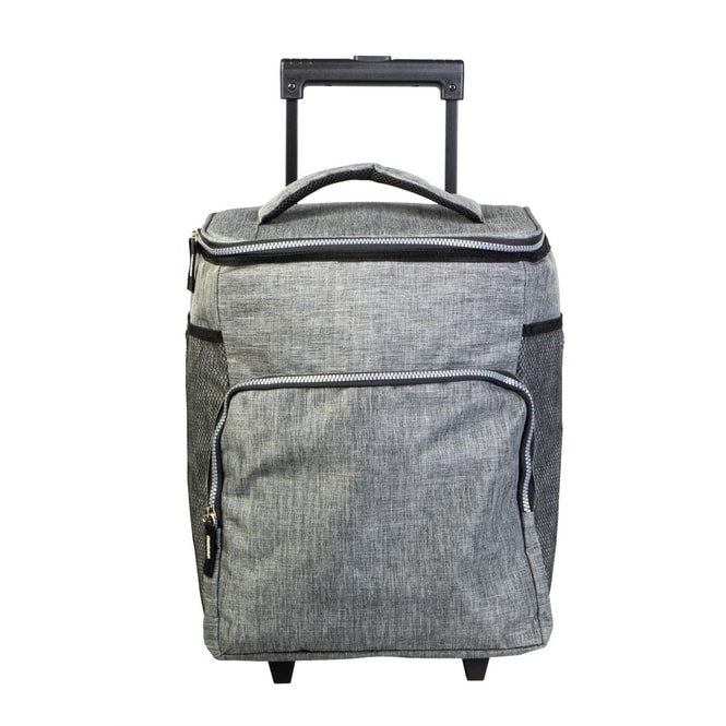 Kühltrolley - grau - aus Textil - ca. 32 x 24 x 39 cm - 30 l