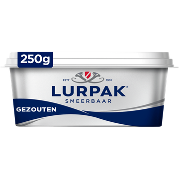 Lurpak Smeerbaar gezouten roomboter 250 g