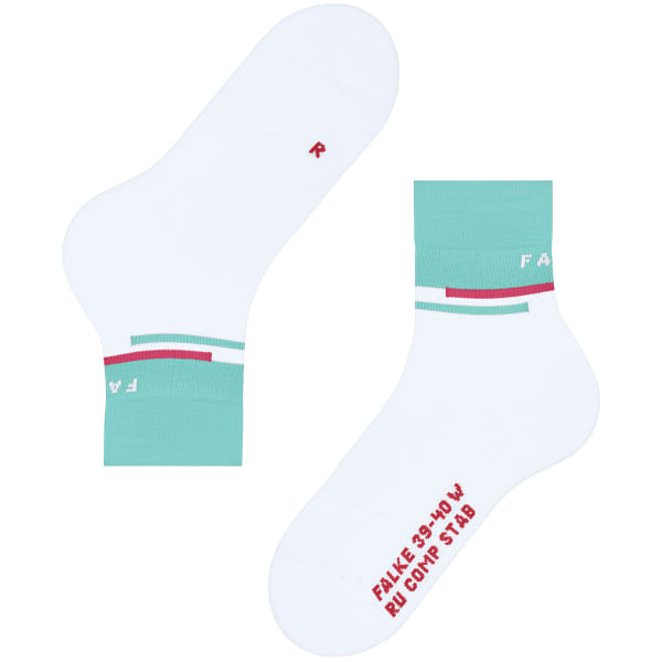 Chaussette compression FALKE RU COMPRESSION STABILIZING W WHITE