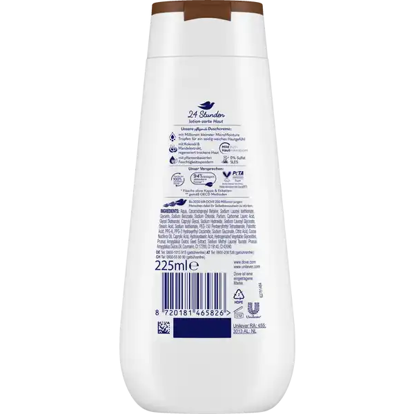 Duschcreme Advanced Care Verwöhnende Pflege Kokosöl & Mandel