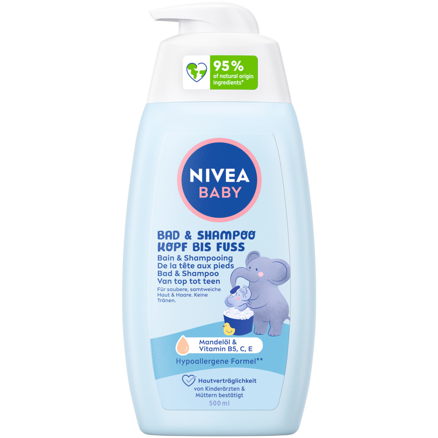 Nivea Bad & Shampoo Kopf bis Fuss