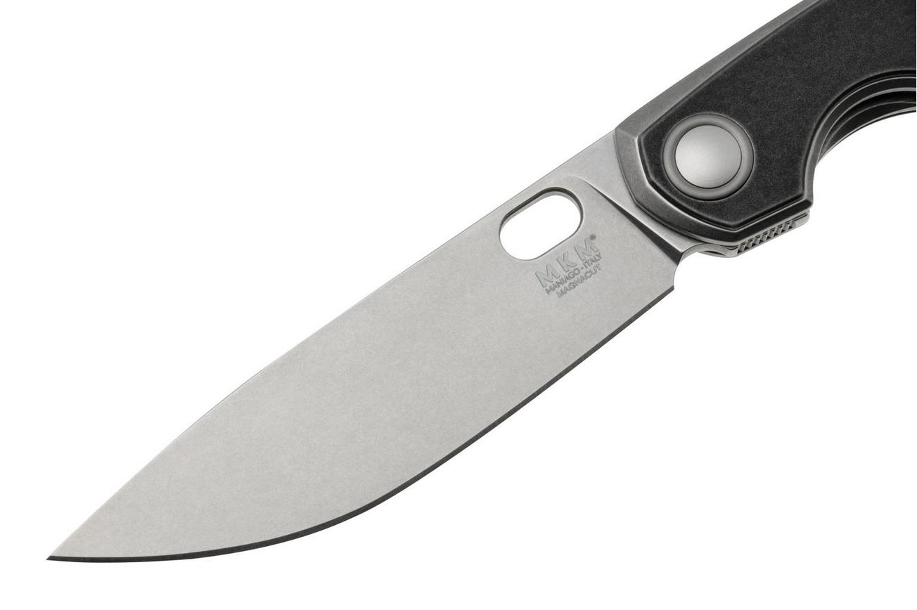 MKM Eclipse MK-EL-GYBK Magnacut, Plain Titanium Blackwashed Titanium Overlay, zakmes