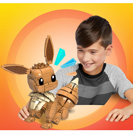 Mega Construx Pokemon Eevee-byggefigur