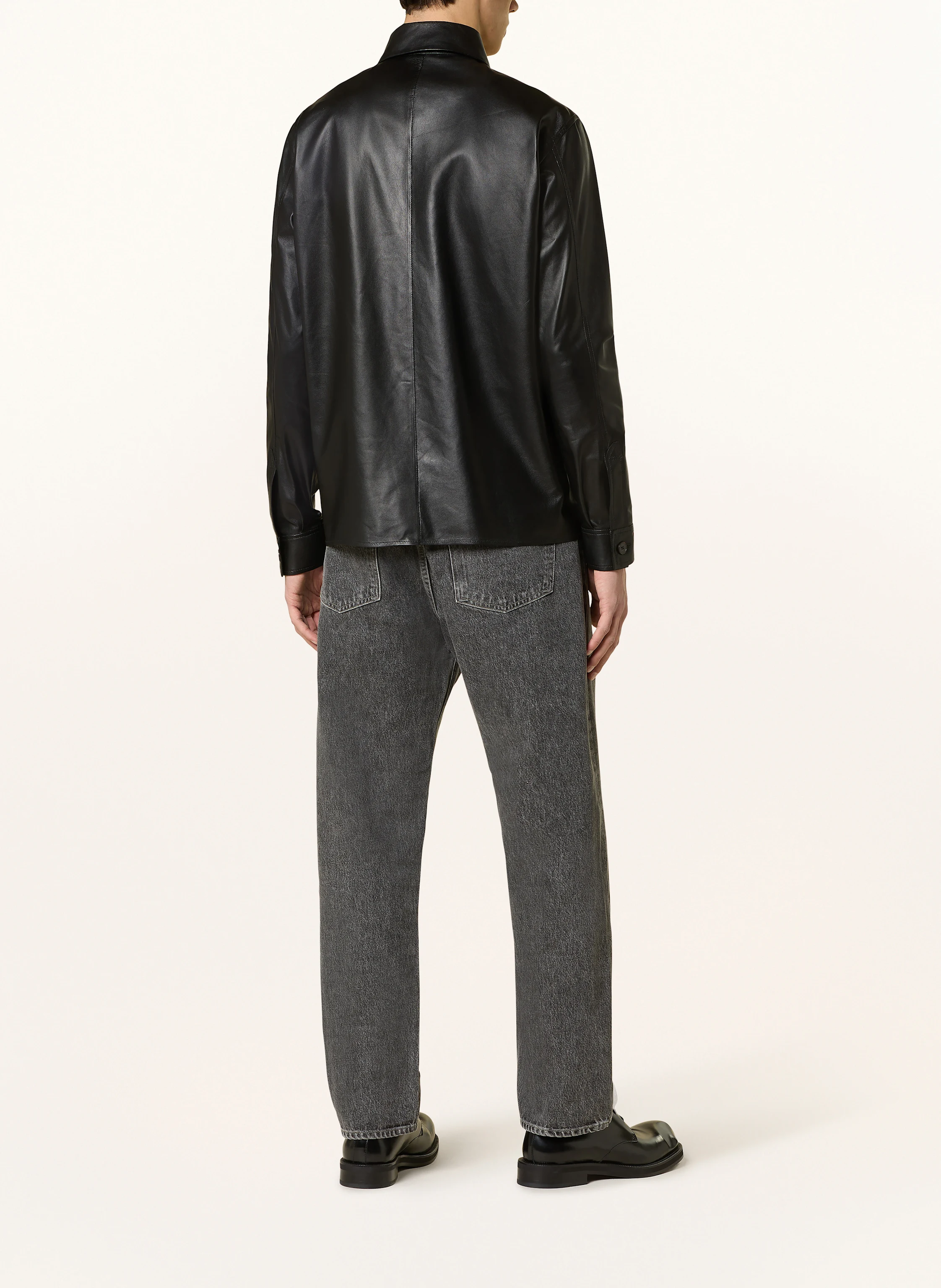 ARMA Lederhemd LUSH Regular Fit