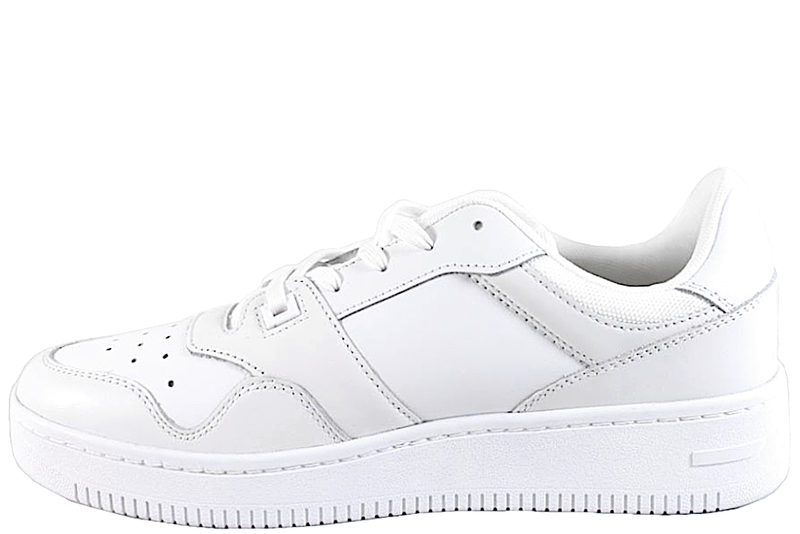 TOMMY JEANS RETRO BASKET ESS - HVID SNEAKERS