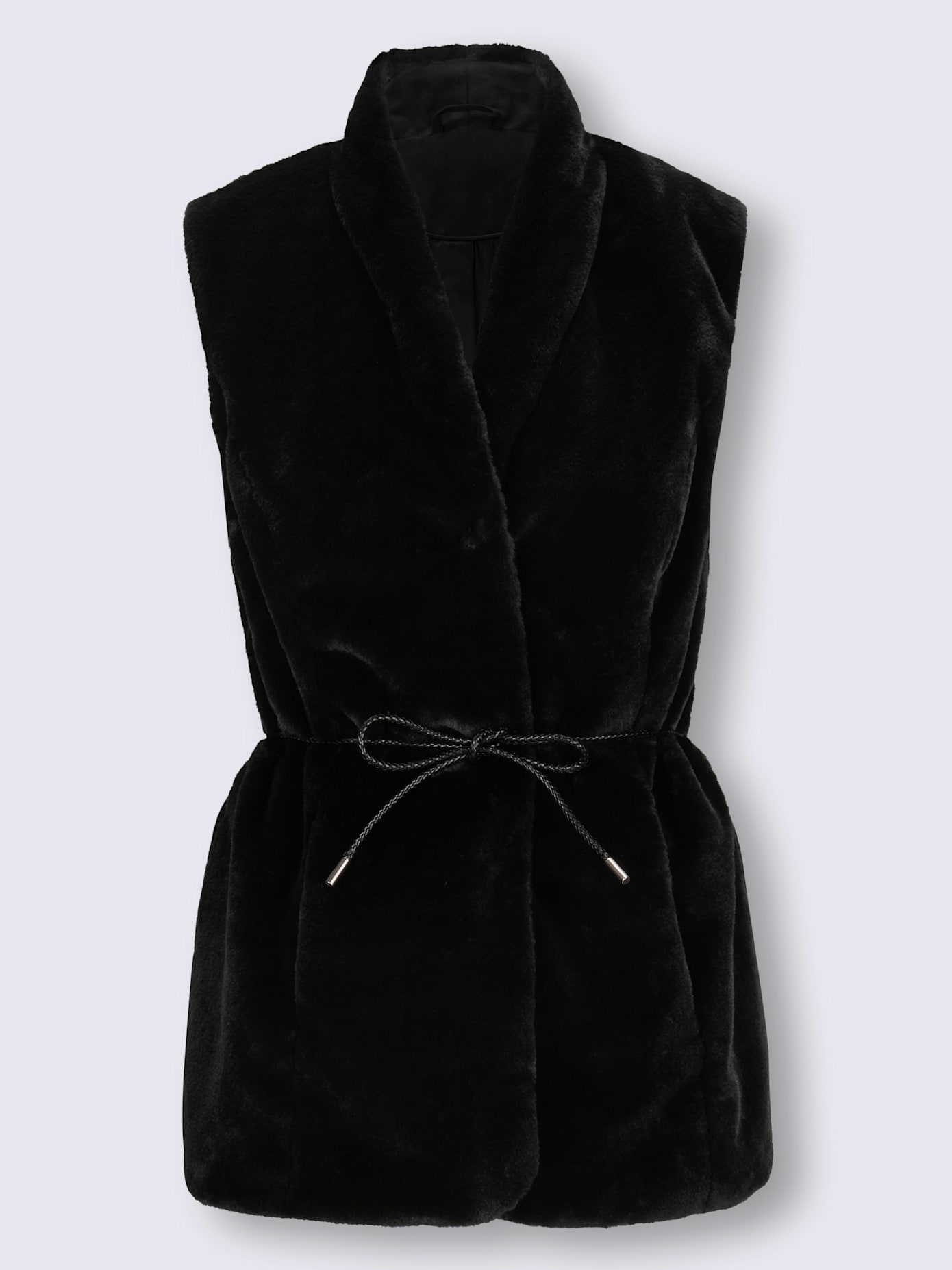 Gilet imitation fourrure ultra-doux et chaud