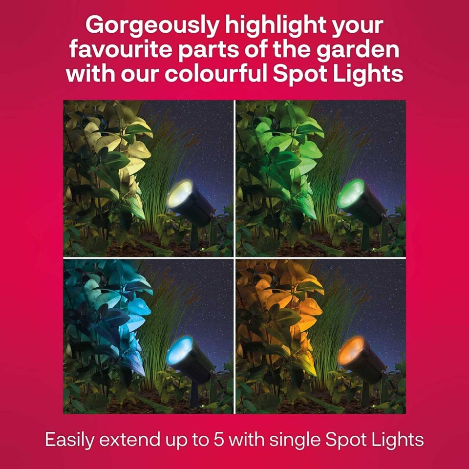 Innr - Outdoor Smart Spot Colour 3-pack – OSL 132 C - Zigbee