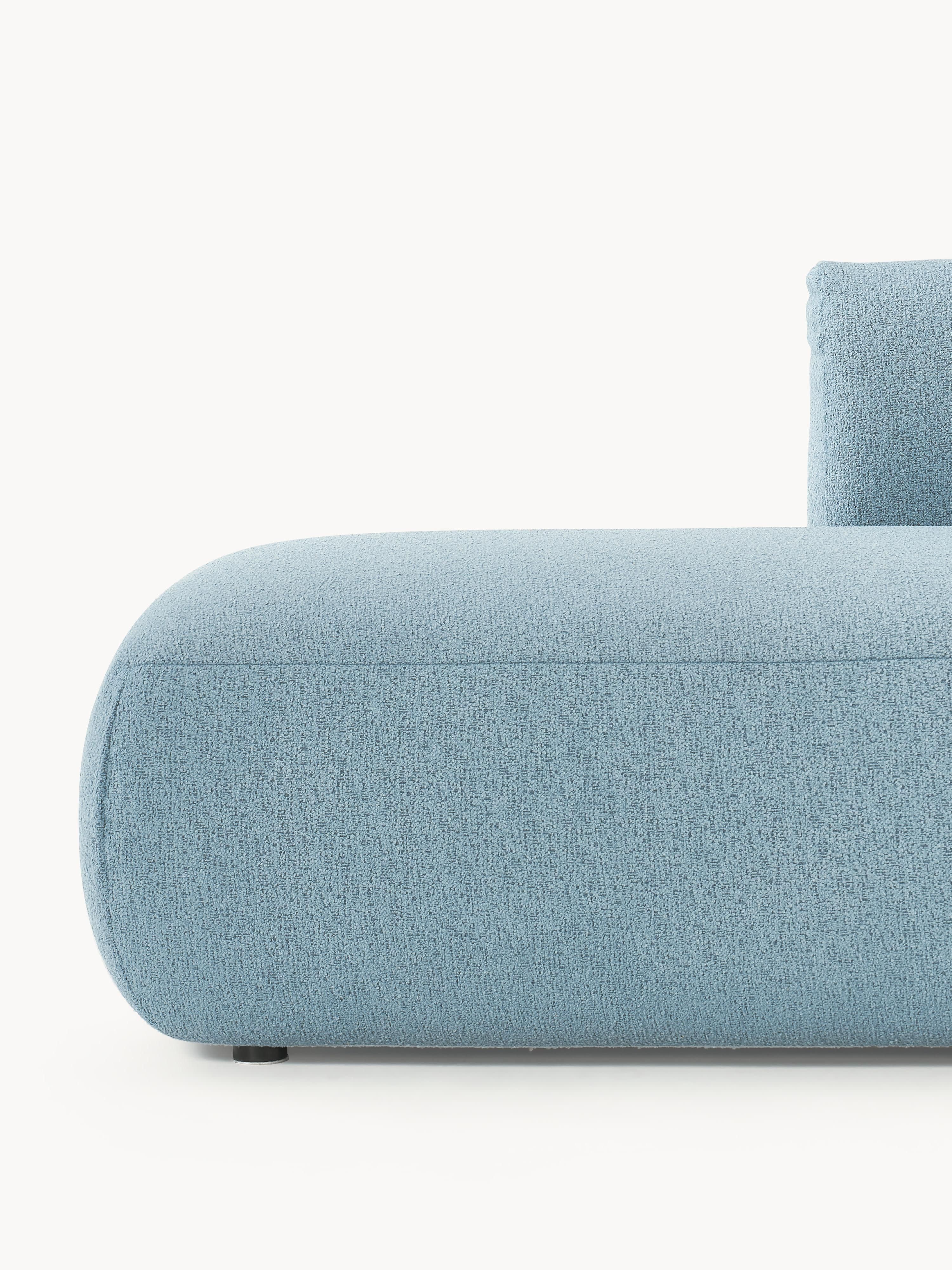 Modulaire bouclé hoekbank Sofia (4-zits)