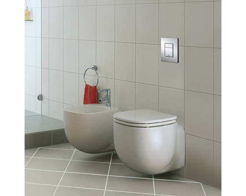 GROHE Skate Cosmopolitan bedieningsplaat, chroom afwerking / Chrome afwerking knop 38732000