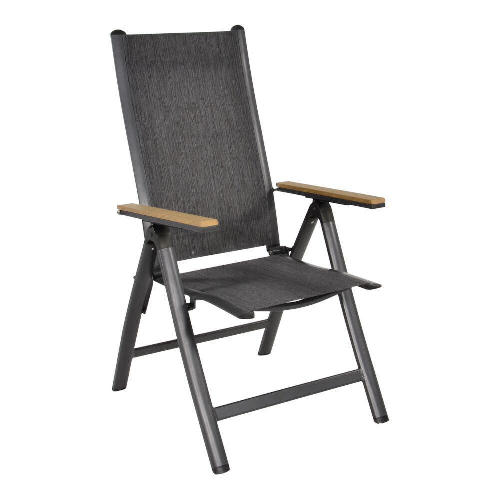 Lesli Living Arezzo - Tuinstoel - Grijs - 1x69x69 cm