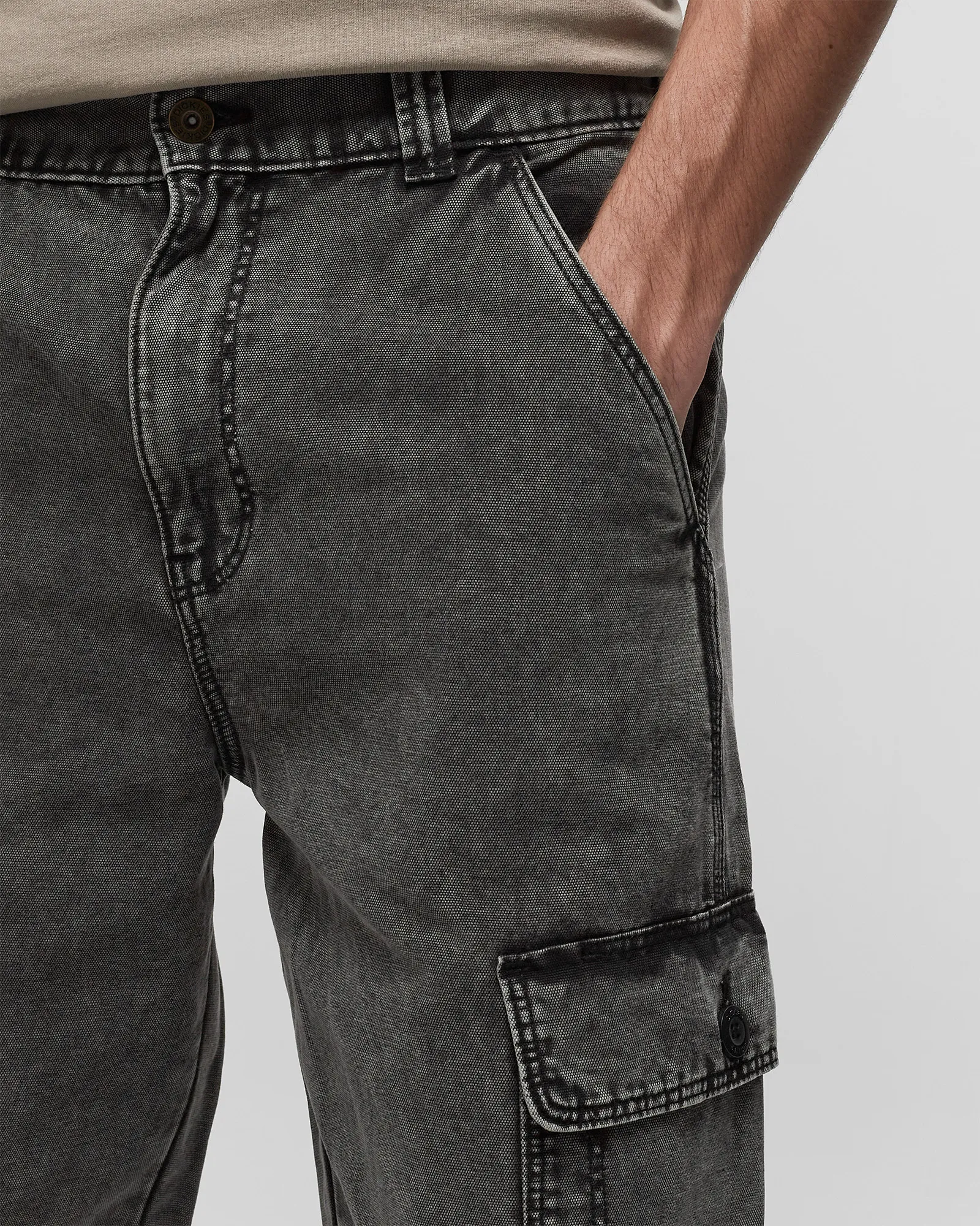 DICKIES NEWINGTON PANT  DBLE DYE/ACID WASH BLACK