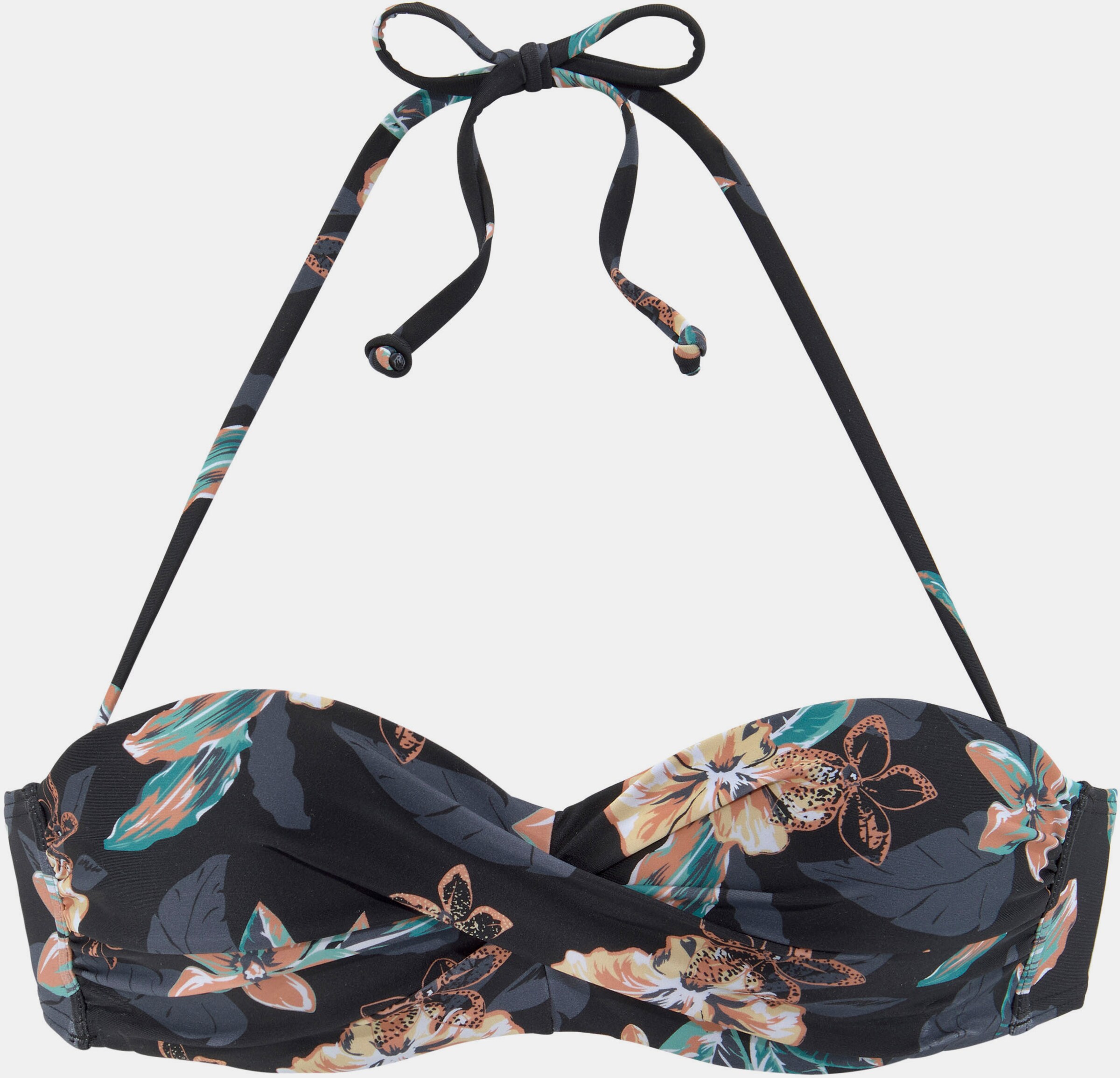 Bügel-Bandeau-Bikini-Top