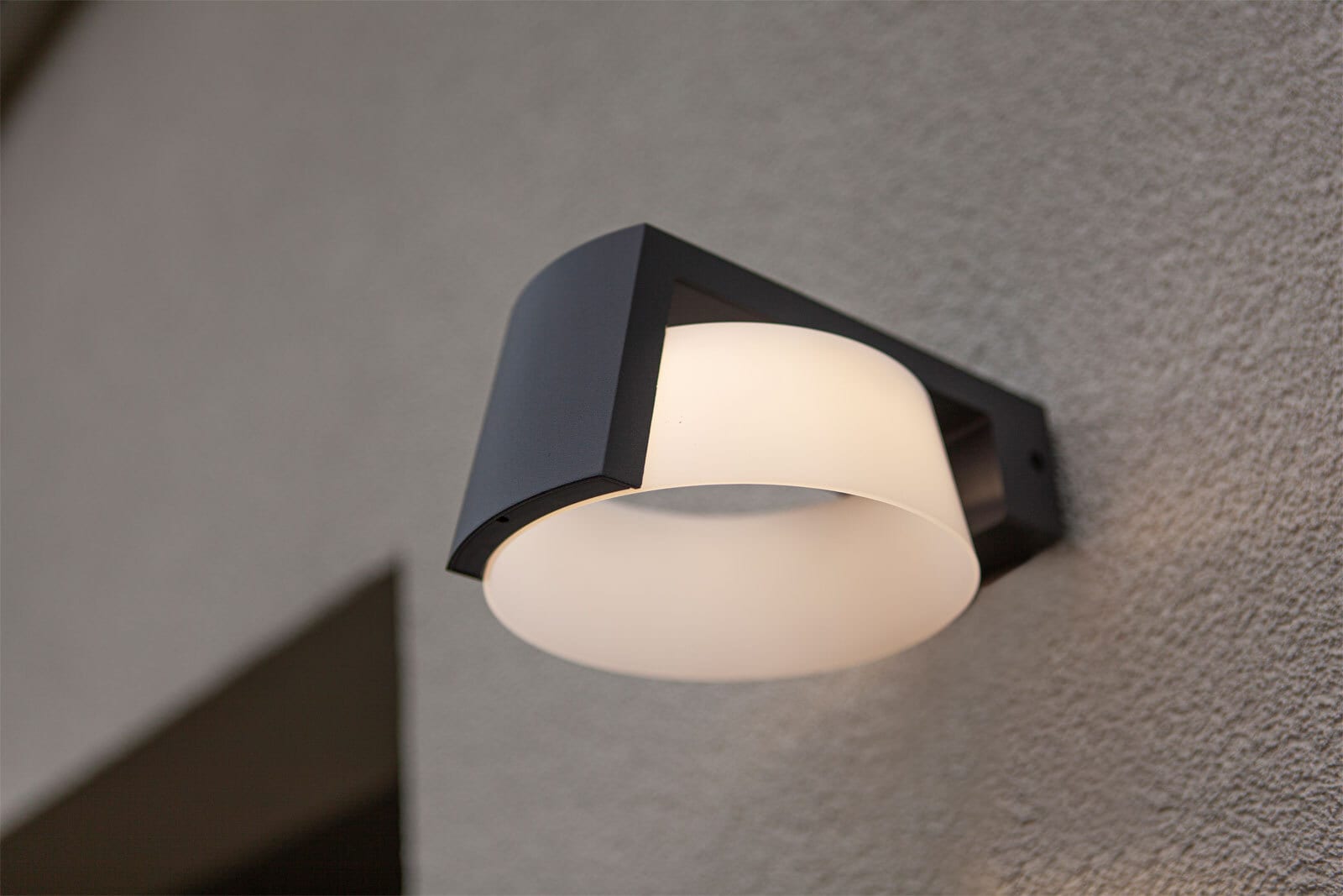 ECO-LIGHT LED Außenwandleuchte MOON anthrazit