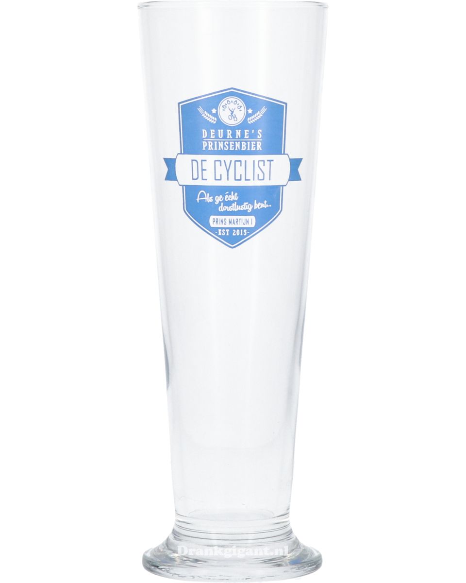 Prinsenbier De Cyclist Bierglas 25 cl