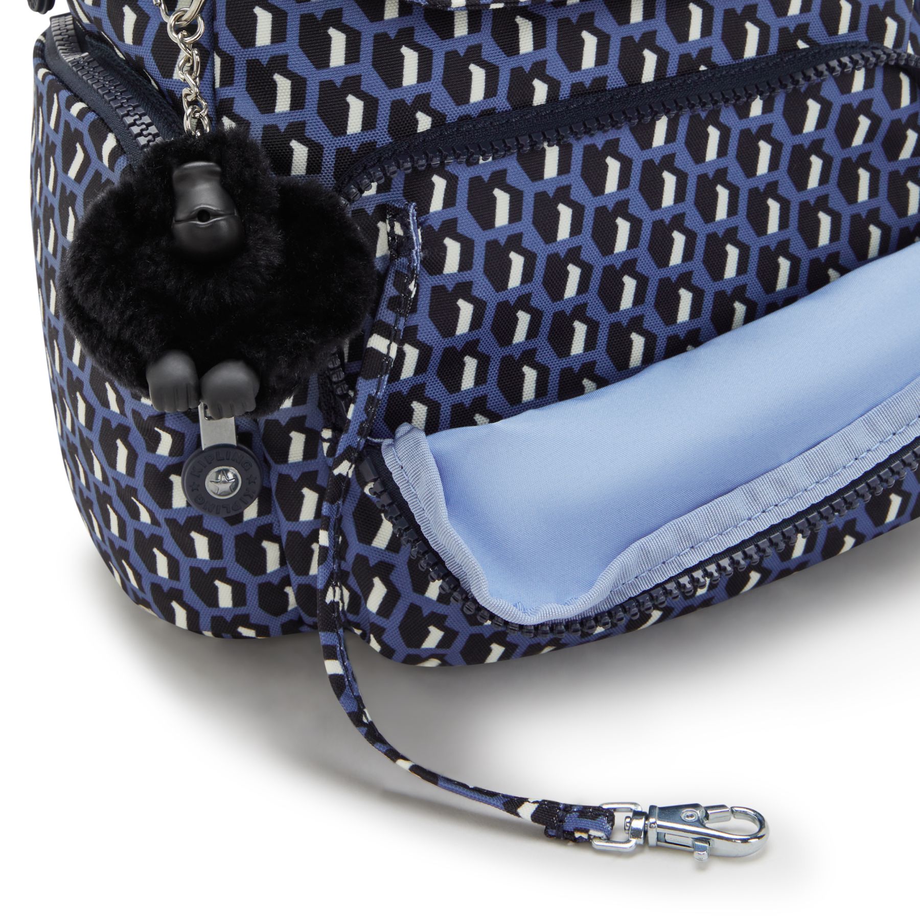 CITY ZIP MINI Mini sac à dos avec bretelles ajustables - 3D K Blue