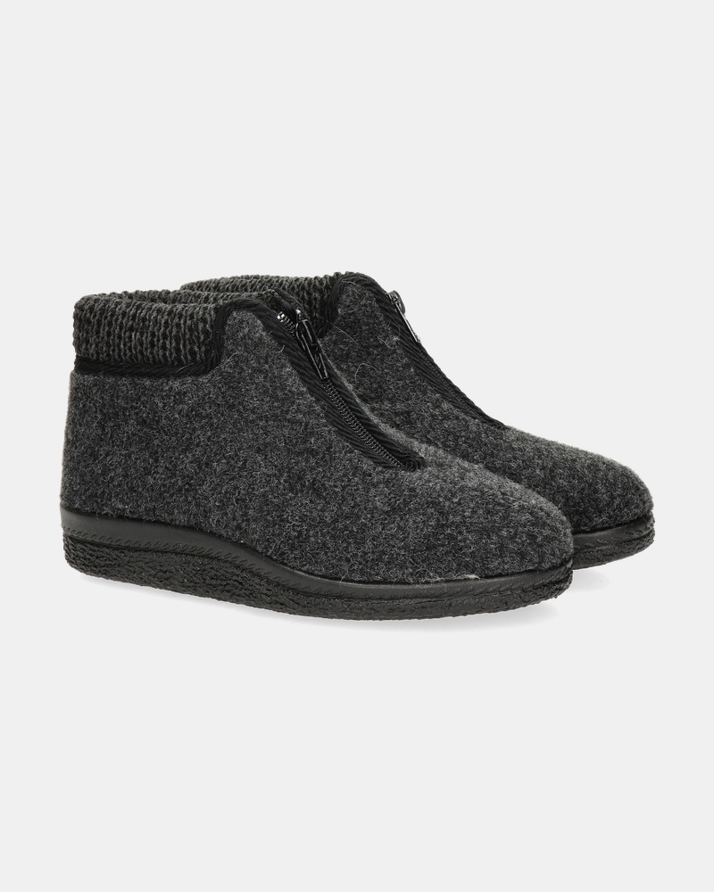Nelson Home Pantoffels  - zwart