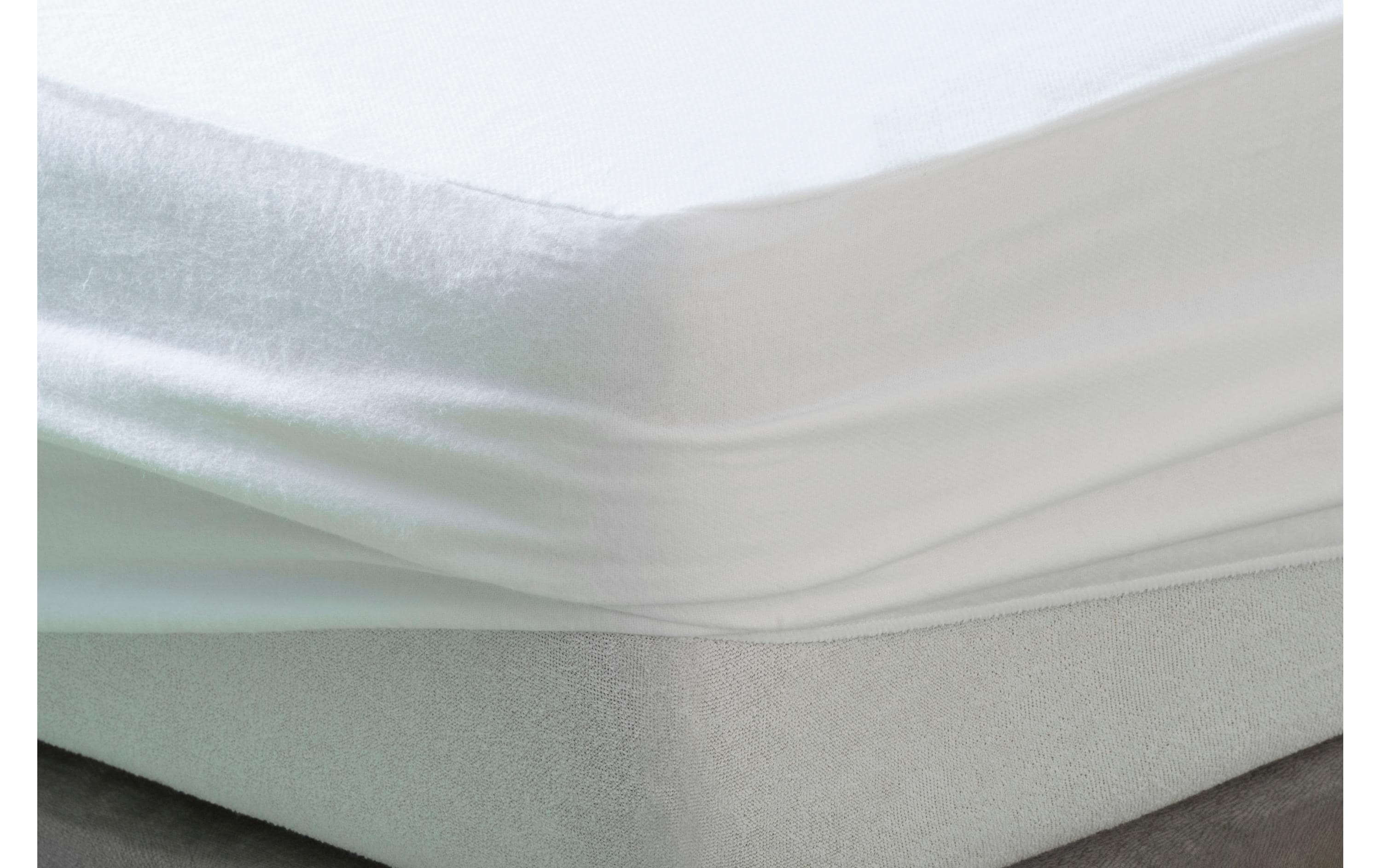 Fixmolton Eco Aqua 90 x 200 cm, WeissAtmungsaktiver Matratzenschoner