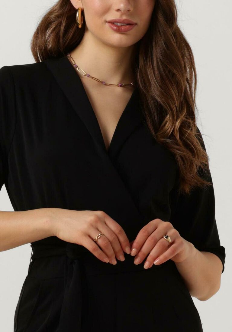 AAIKO zwarte aaiko jumpsuit rodas mod 120