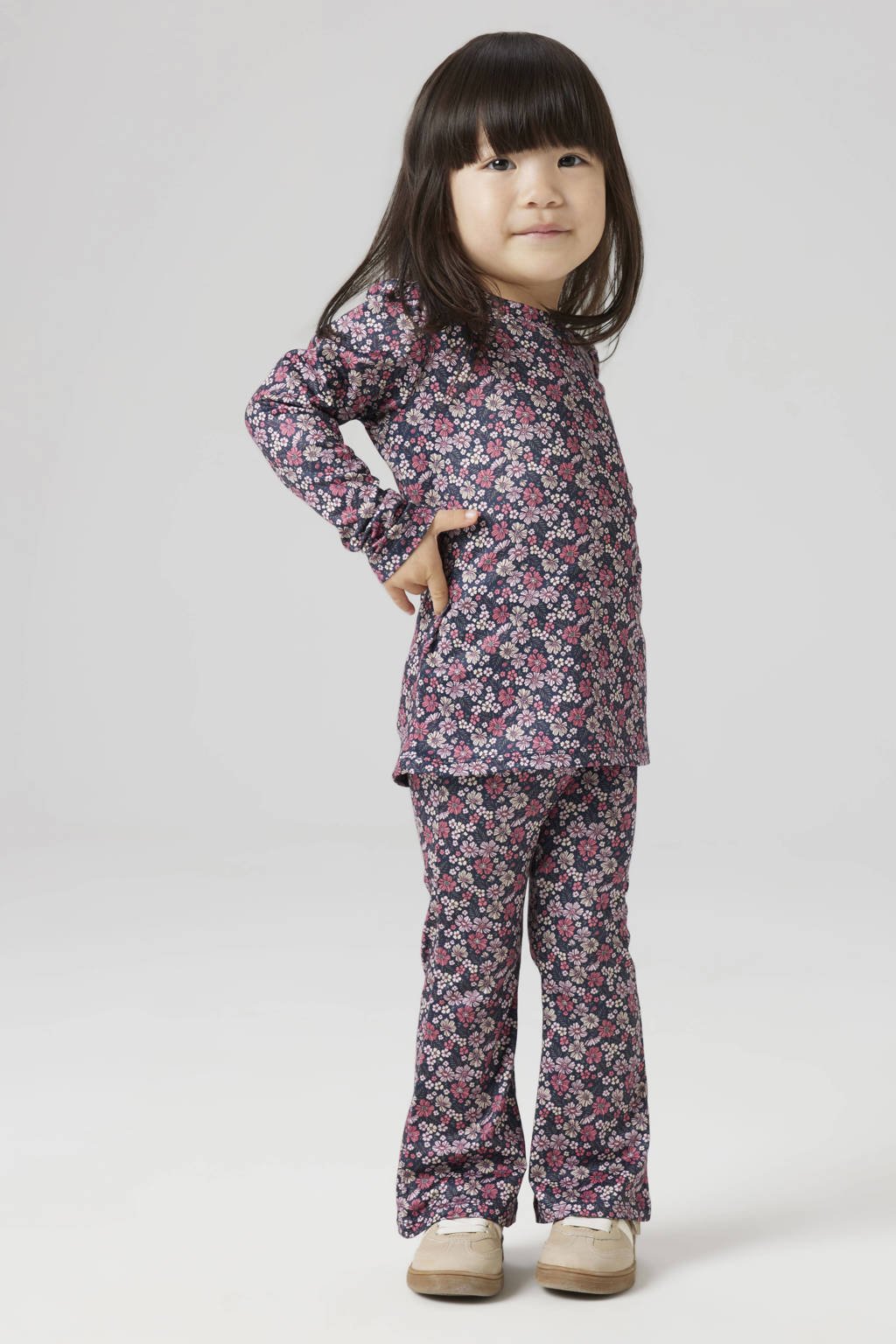 NAME IT MINI longsleeve donkerblauw